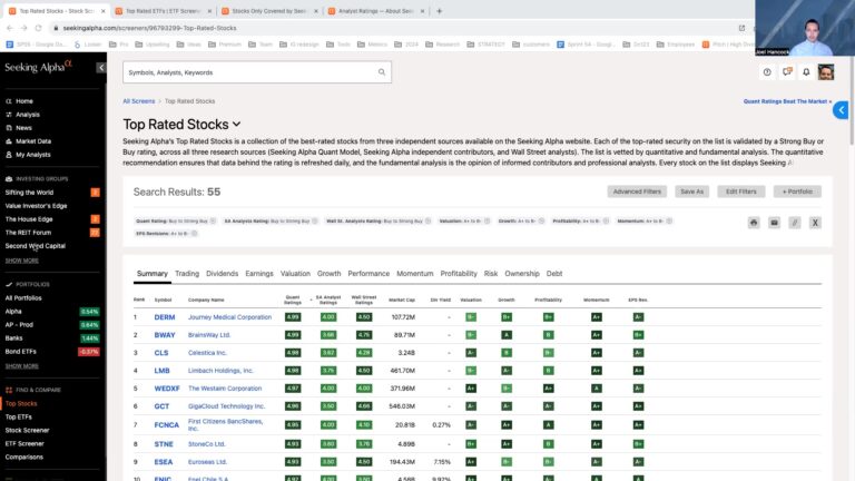 Seeking Alpha Stock Screenerとは？｜できることと使いどころを整理
