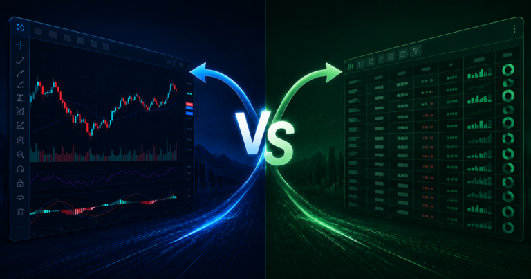 TradingViewと他ツールの違いを整理｜無料確認と詳細確認の使い分け【米国株オプション】