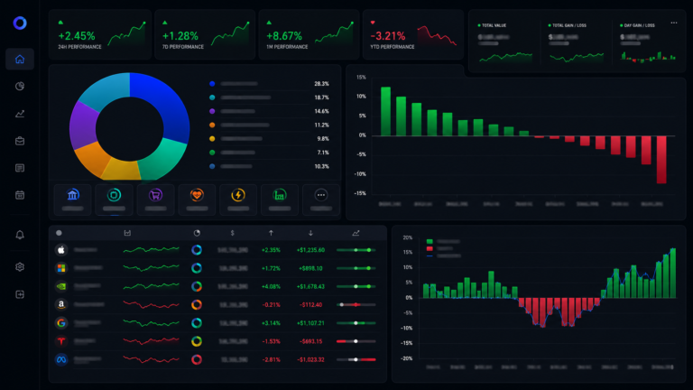 TradingViewのポートフォリオ管理機能とは｜保有米国株の損益・配分を一覧で確認する